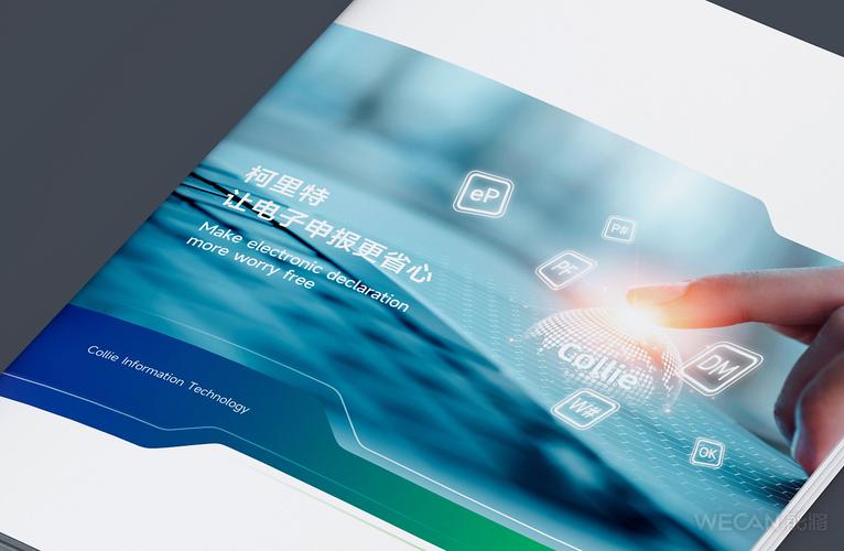 科技信息咨詢服務(wù)的視覺(jué)呈現(xiàn) 軟件與IT畫冊(cè)設(shè)計(jì)策略